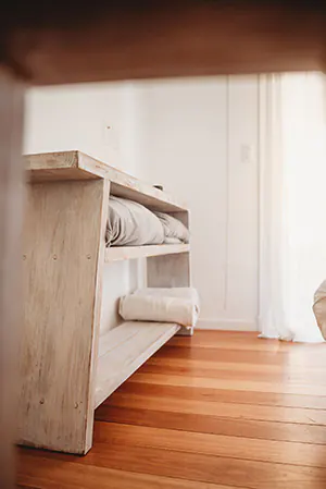 mueble organizador rustico